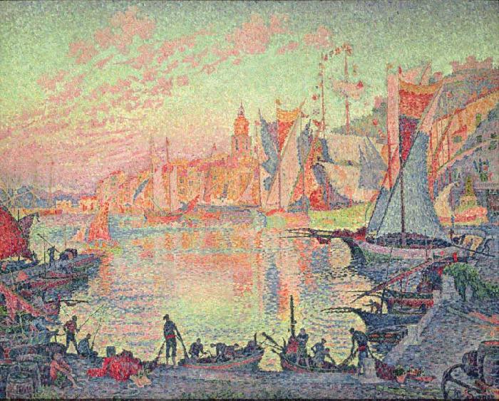 Paul Signac The Port of Saint Tropez